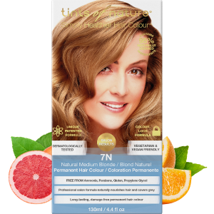 Your Hair Coach North Shore Auckland Buy Organic Care Tints of Nature Ammonia Free Home Colour Permanent Hair Colour 7N Natural Medium Blonde